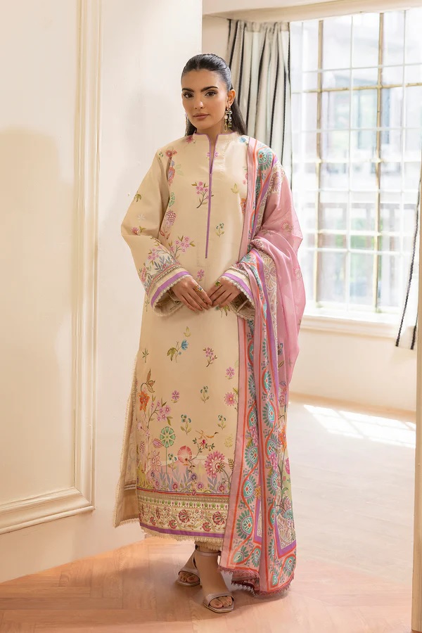 Nissa Exclusive Summer Prints # 03 - 3 pcs unstitch Suit